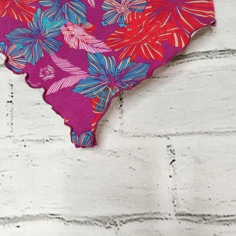 Free People Off The Shoulder Printed Bodysuit Floral Womens Small